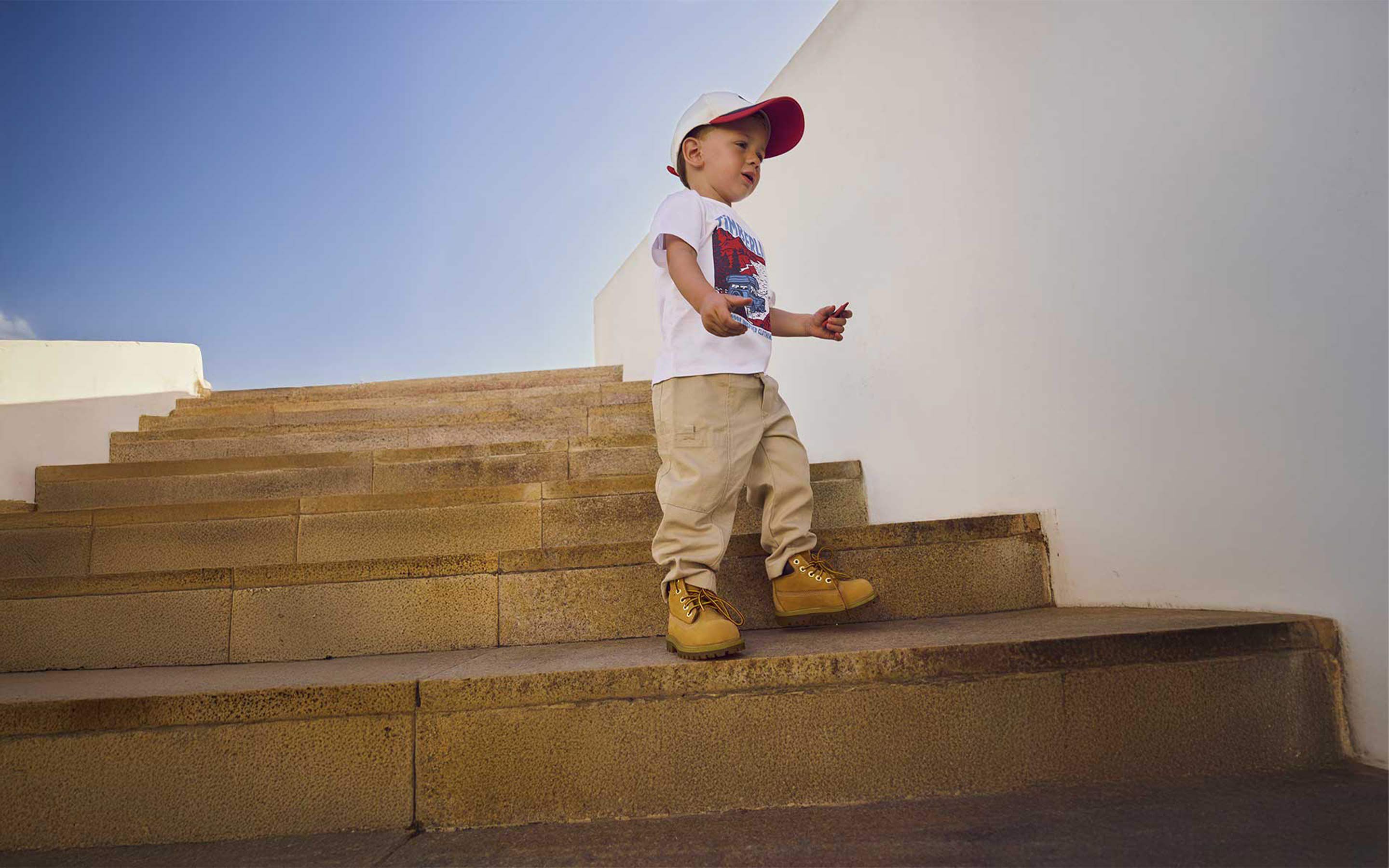 V&ecirc;tements et accessoires de la marque TIMBERLAND sur Kids around 