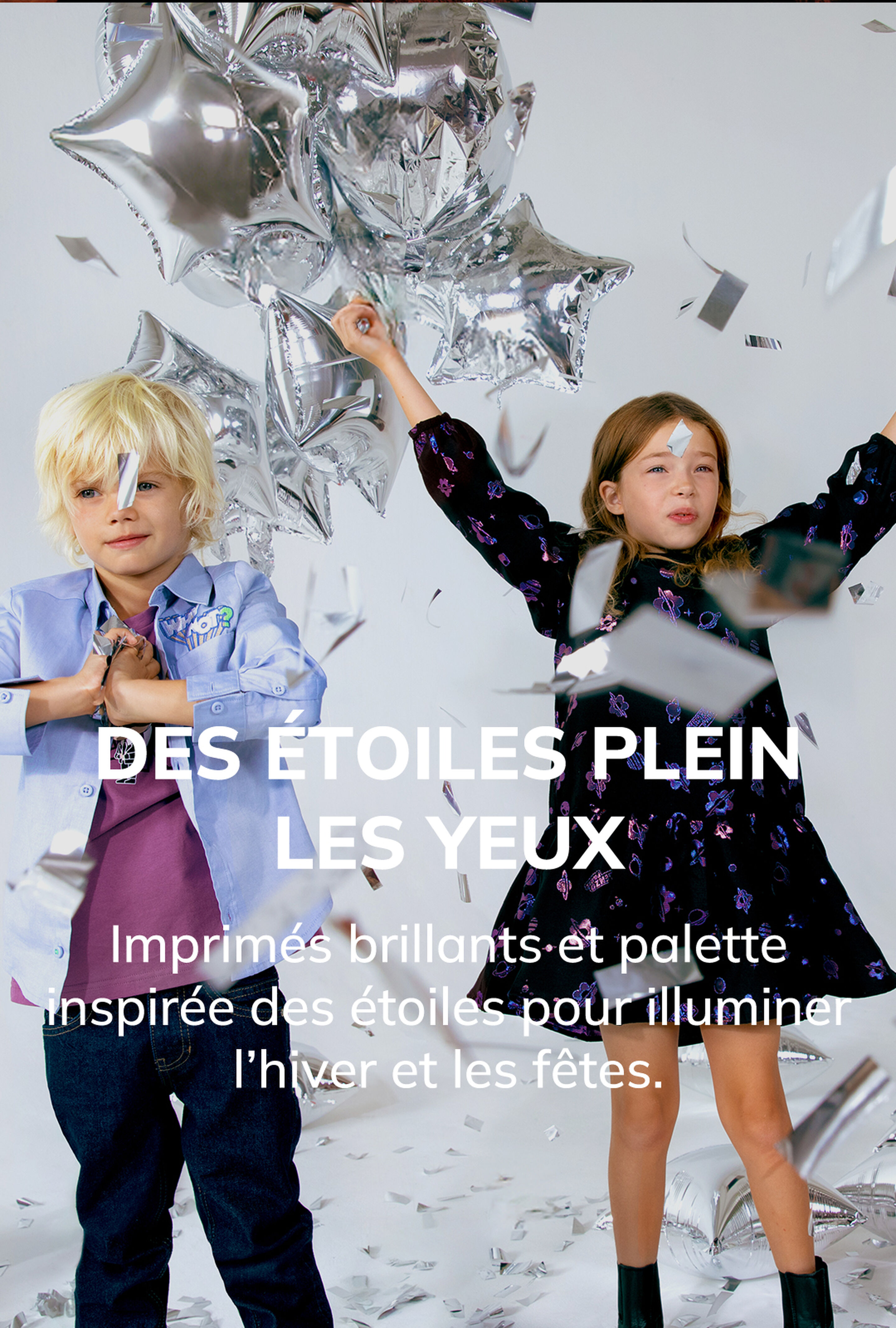 Les collections hiver 2025 de vêtements et d'accessoire pour enfants chez Kids around
