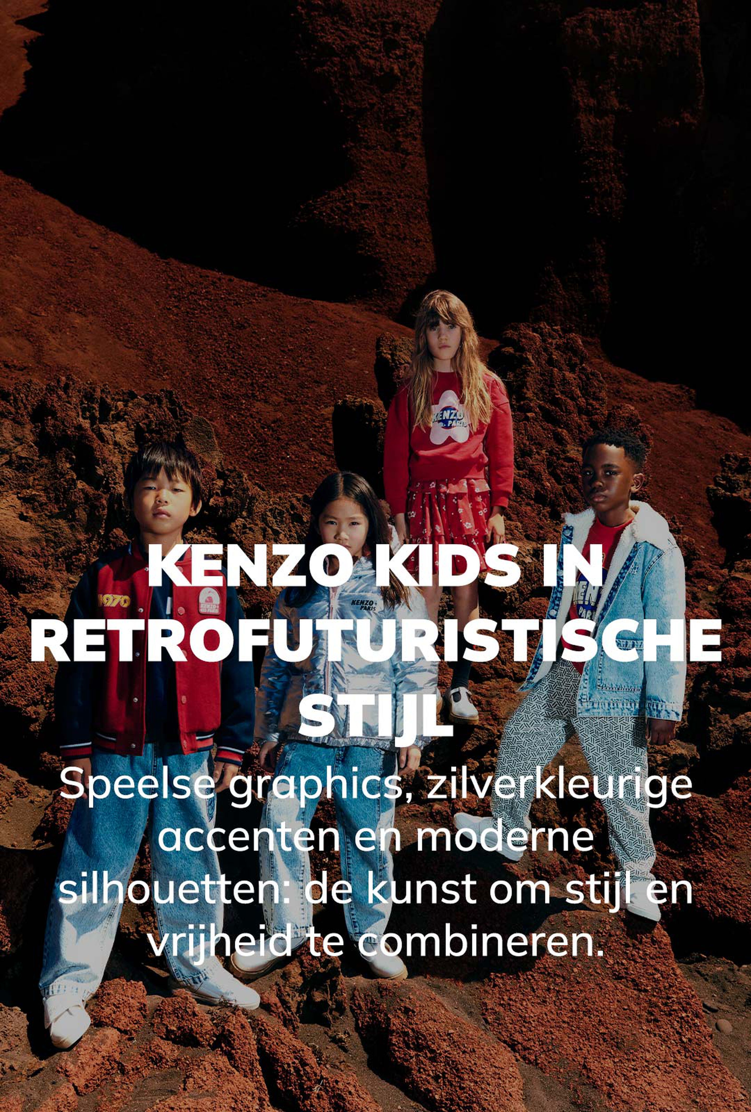 De kinderkleding en accessoires van het merk KENZO KIDS bij Kids around