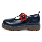 Ballerines en cuir avec boucle KENZO KIDS 
                    FILLE