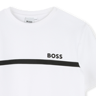 T-shirt met korte mouwen BOSS 
                    JONGEN