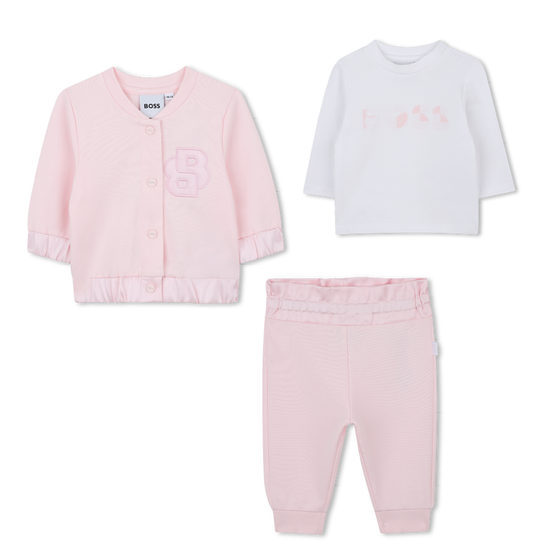 Broek, vest en T-shirt set BOSS 
                        GIRL