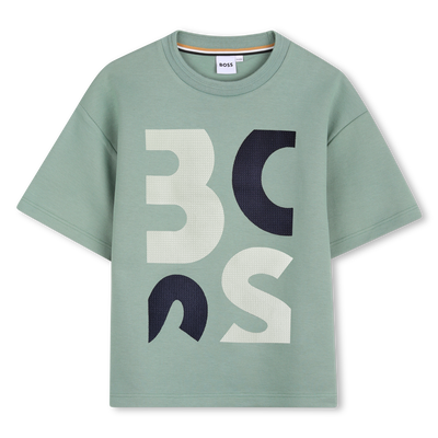 TEE-SHIRT MANCHES COURTES BOSS GARCON