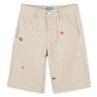 Gestreepte bermuda met badges KENZO KIDS 
                    BOY