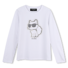 Tee-shirt manches longues, BLANC, hi-res
