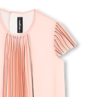 Korte mouwen jurk KARL LAGERFELD KIDS 
                    GIRL