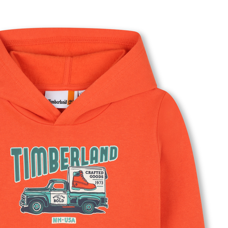 Fleece hoodie TIMBERLAND 
                        BOY
