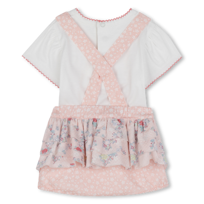 Set kruippakje en T-shirt KENZO KIDS GIRL
