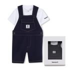 Ensemble salopette et tee-shirt TIMBERLAND 
                    GARCON