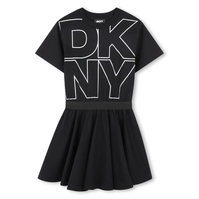 ROBE MANCHES COURTES DKNY 
                        FILLE