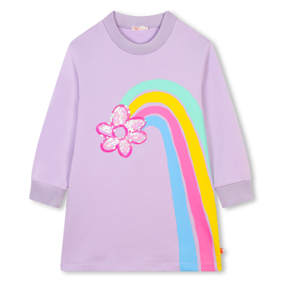 Fleece jurk met pailletten BILLIEBLUSH GIRL