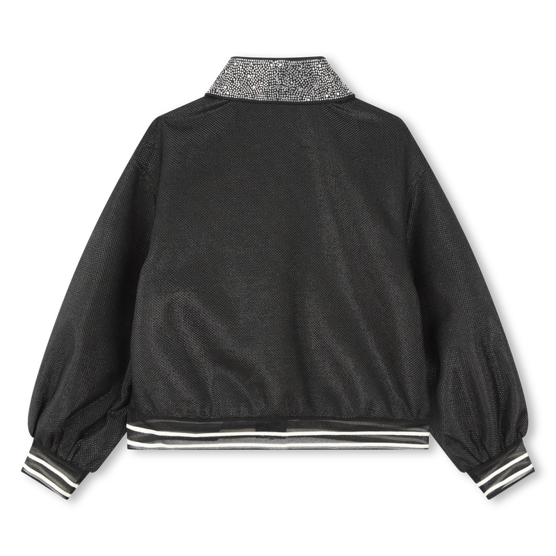 Sweatshirt met versierde kraag KARL LAGERFELD KIDS 
                        GIRL