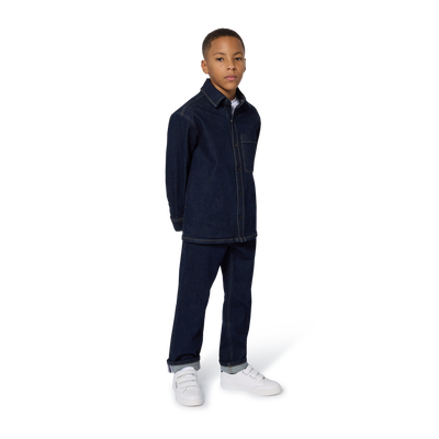 Sneakers van rundleer BOSS BOY