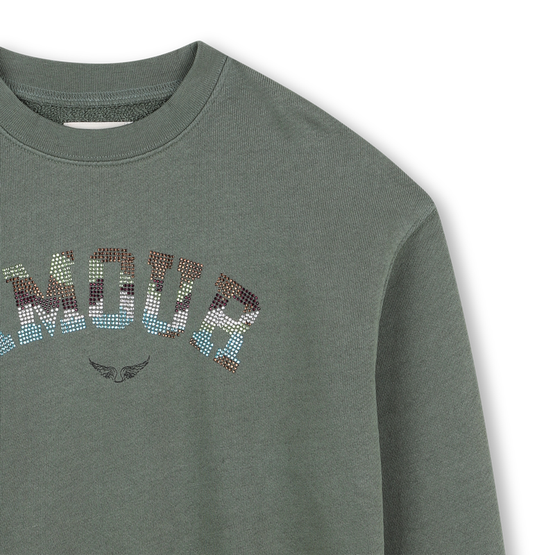 Gem&ecirc;leerd sweatshirt ZADIG & VOLTAIRE 
                        GIRL