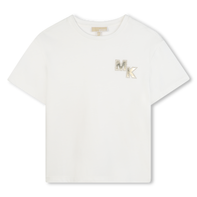 T-shirt manches courtes en jersey MICHAEL KORS FILLE