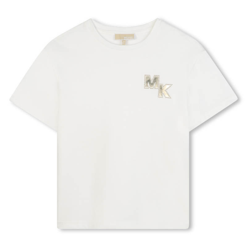 T-shirt manches courtes en jersey MICHAEL KORS 
                        FILLE