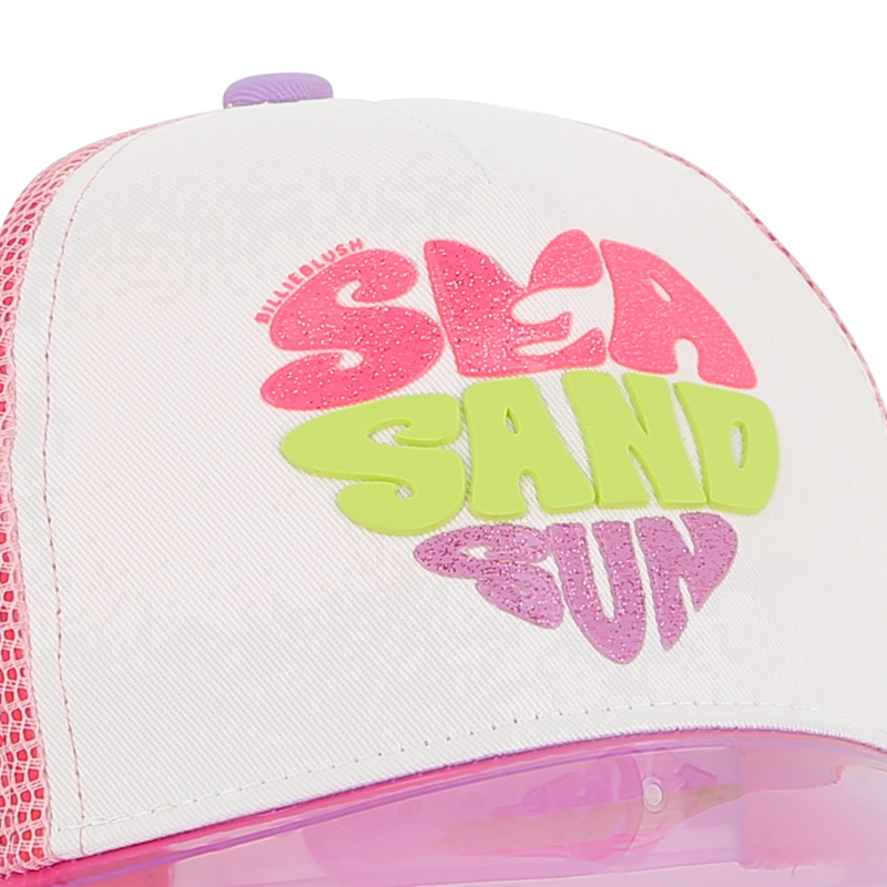 CASQUETTE AVEC VISIÈRE TRANSPARENTE BILLIEBLUSH 
                        FILLE