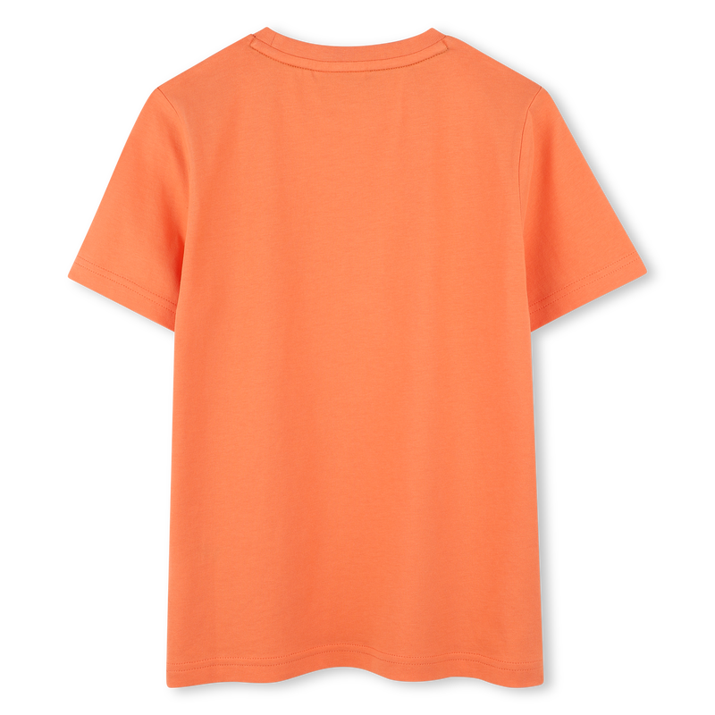 Katoenen T-shirt korte mouwen BOSS 
                        BOY