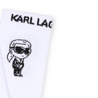 Chaussettes hautes imprimees KARL LAGERFELD KIDS 
                    UNISEXE