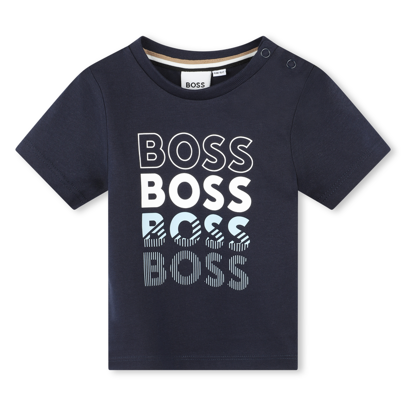 Katoenen T-shirt korte mouwen