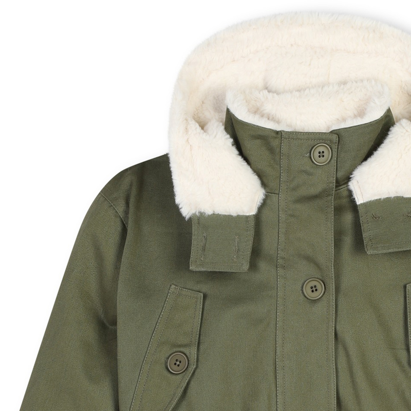 Parka met capuchon en zakken MARC JACOBS 
                        GIRL