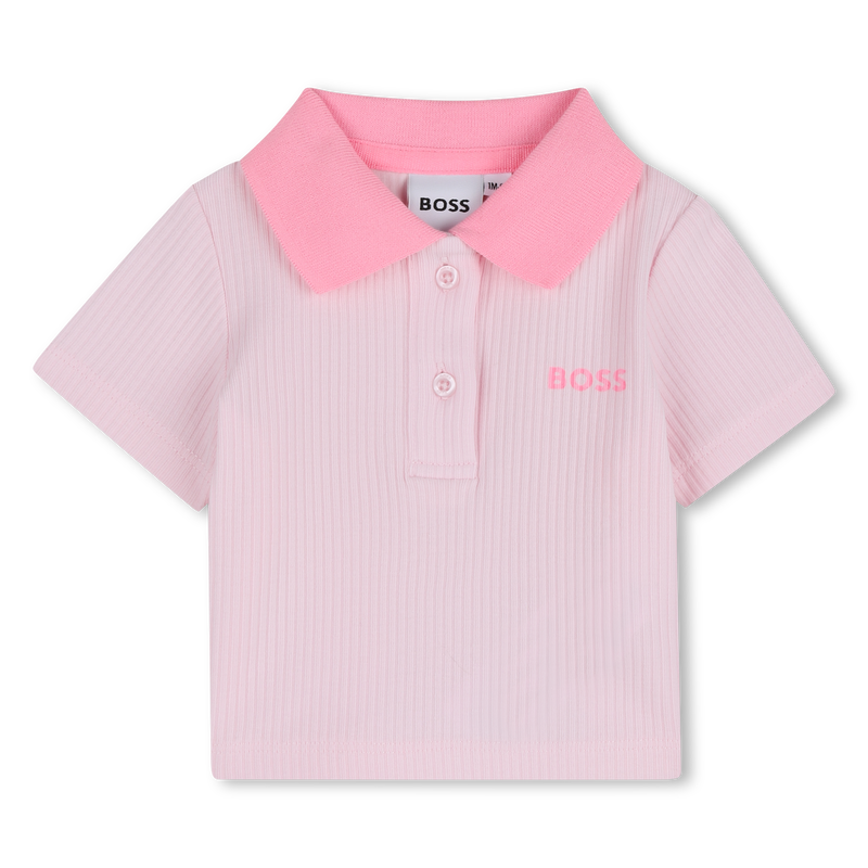 POLO + KORTE BROEK SET BOSS 
                        GIRL