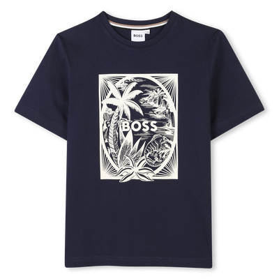 Katoenen T-shirt korte mouwen BOSS BOY