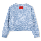 Fleece sweater HUGO 
                    GIRL