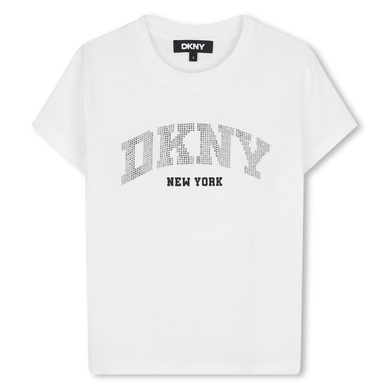 T-shirt met korte mouwen DKNY 
                        GIRL