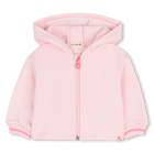 Sweat zipp&eacute; &agrave; capuche BILLIEBLUSH 
                    FILLE