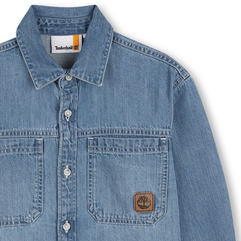 OVERHEMD MET LANGE MOUWEN TIMBERLAND 
                        BOY