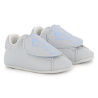 Chaussons b&eacute;b&eacute; en cuir de vache KENZO KIDS 
                    UNISEXE