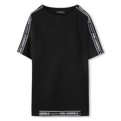 Robe &agrave; manches courtes KARL LAGERFELD KIDS FILLE