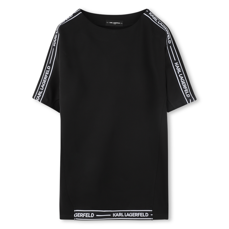 Jurk met korte mouwen KARL LAGERFELD KIDS 
                        GIRL