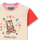 Tee-shirt impression effet brillant KENZO KIDS 
                    FILLE