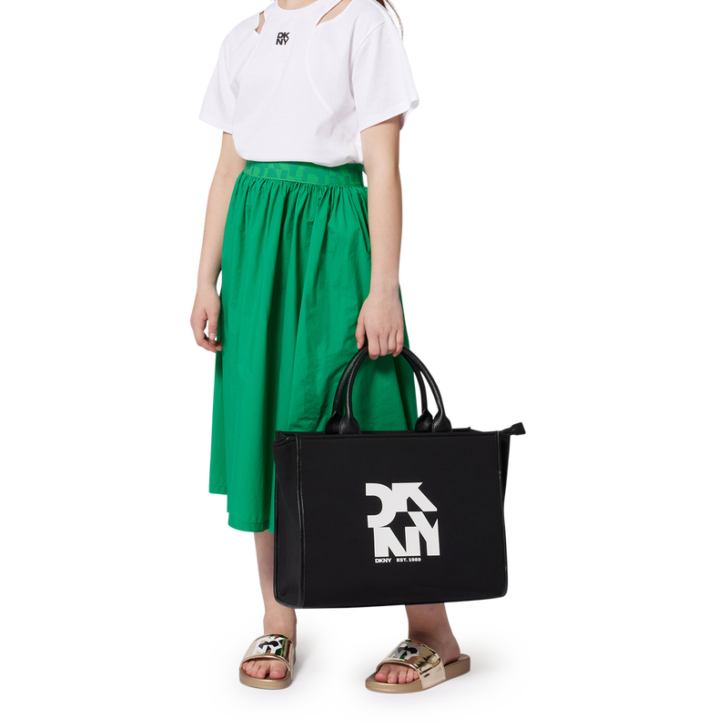 Claquettes m&eacute;tallis&eacute;es DKNY 
                        FILLE