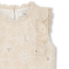 Tee-shirt broderies florales CHLOE 
                    FILLE