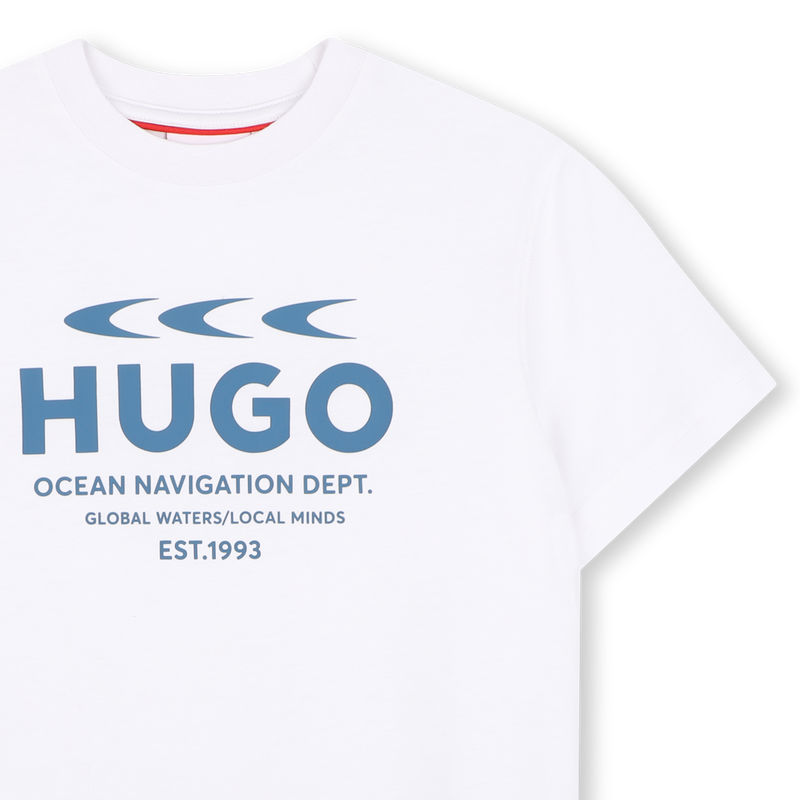 Tee-shirt manches courtes HUGO 
                        GARCON