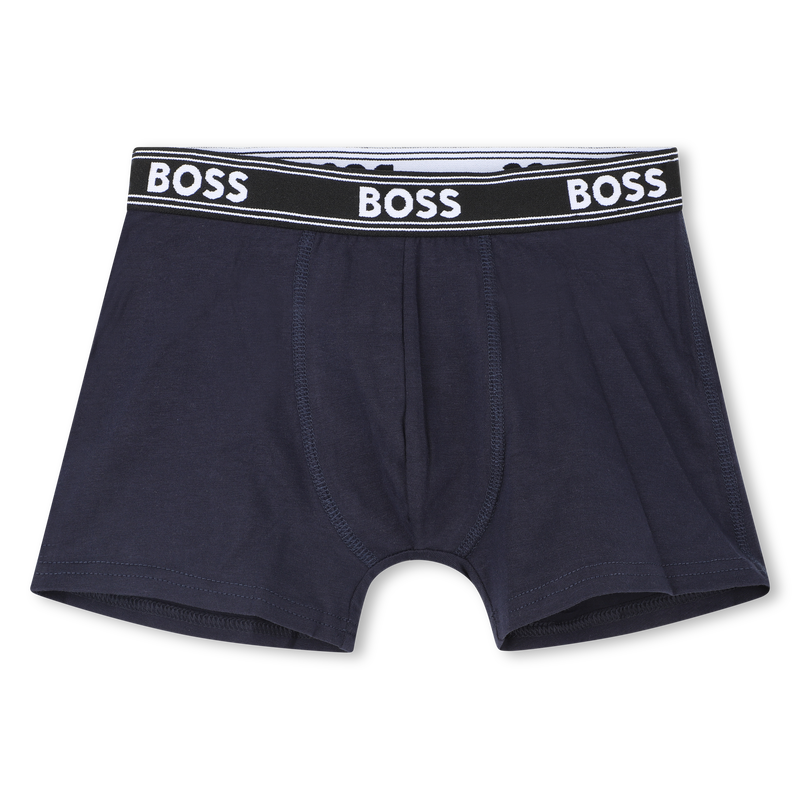 Lot de 3 boxers en jersey BOSS 
                        GARCON