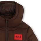 Doudoune &agrave; capuche HUGO 
                    GARCON
