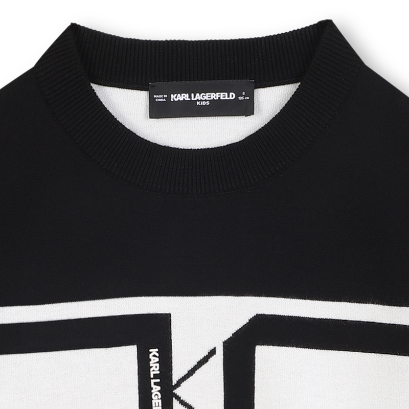 Pull tricot KARL LAGERFELD KIDS 
                        GARCON