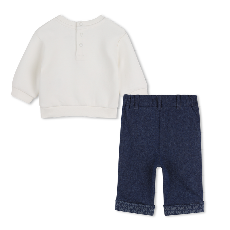Sweat- en broekset MICHAEL KORS 
                        MEISJE