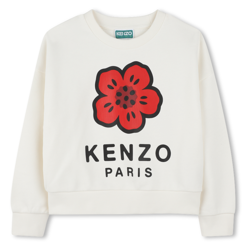 Fleece sweater KENZO KIDS 
                        GIRL