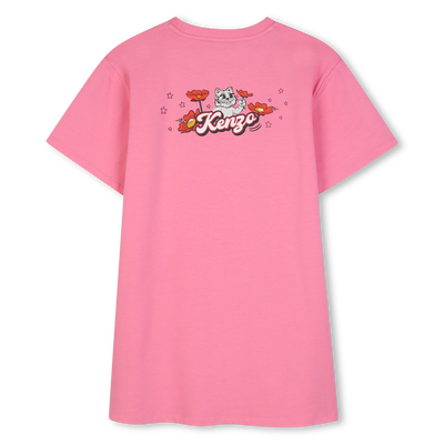 Korte mouwen jurk KENZO KIDS GIRL