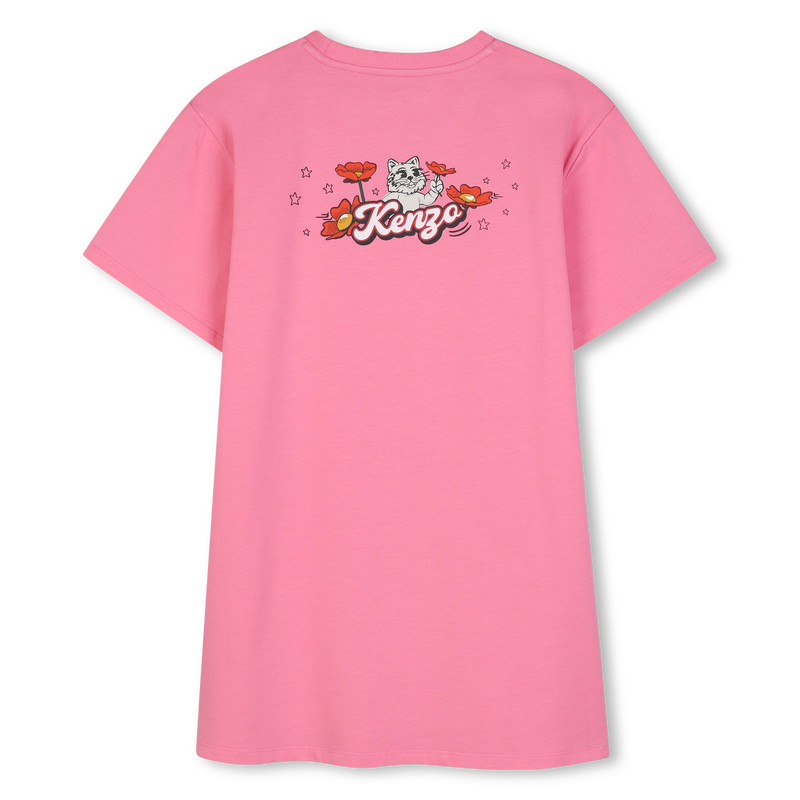 Robe manches courtes KENZO KIDS 
                        FILLE