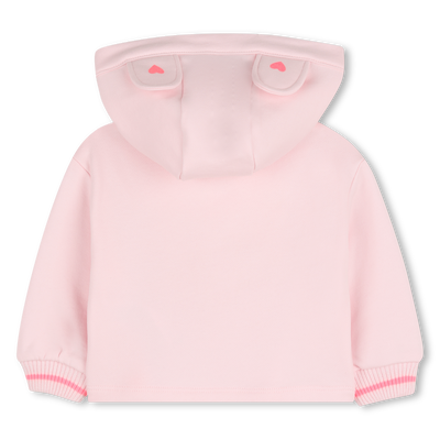 SWEAT ZIPP&Eacute; &Agrave; CAPUCHE BILLIEBLUSH FILLE