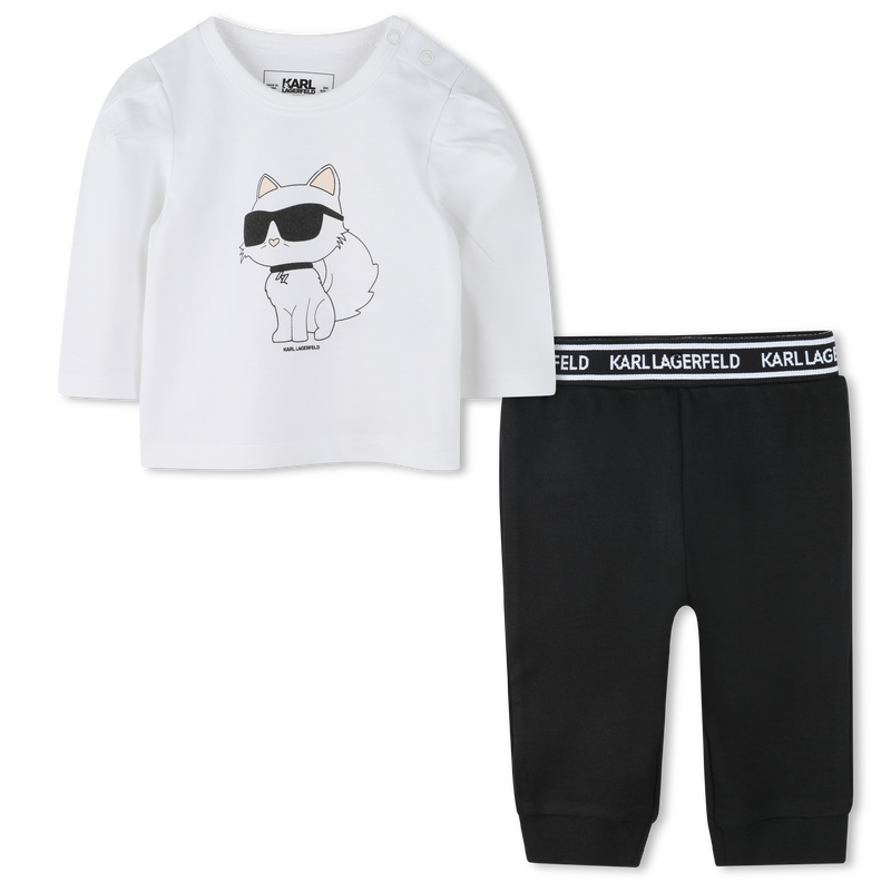 T-shirt et legging KARL LAGERFELD KIDS 
                        FILLE