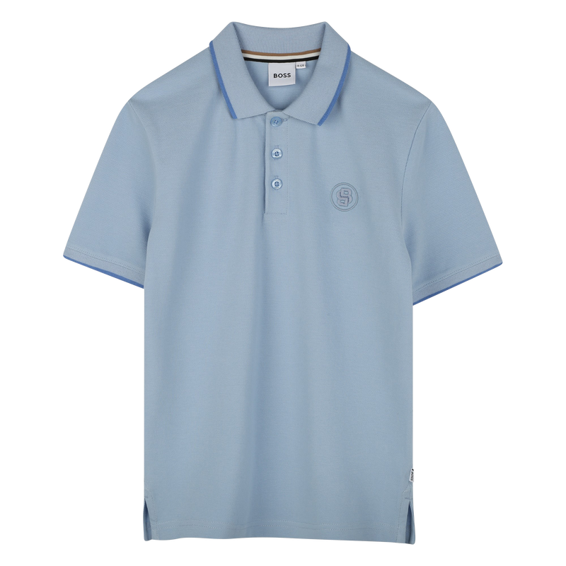 Polo &agrave; coupe droite BOSS 
                        GARCON