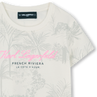 Tee-shirt manches courtes KARL LAGERFELD KIDS 
                    FILLE