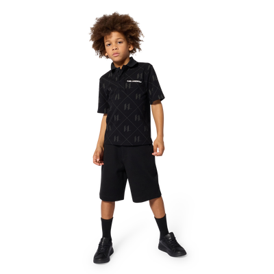 Polo manches courtes KARL LAGERFELD KIDS GARCON